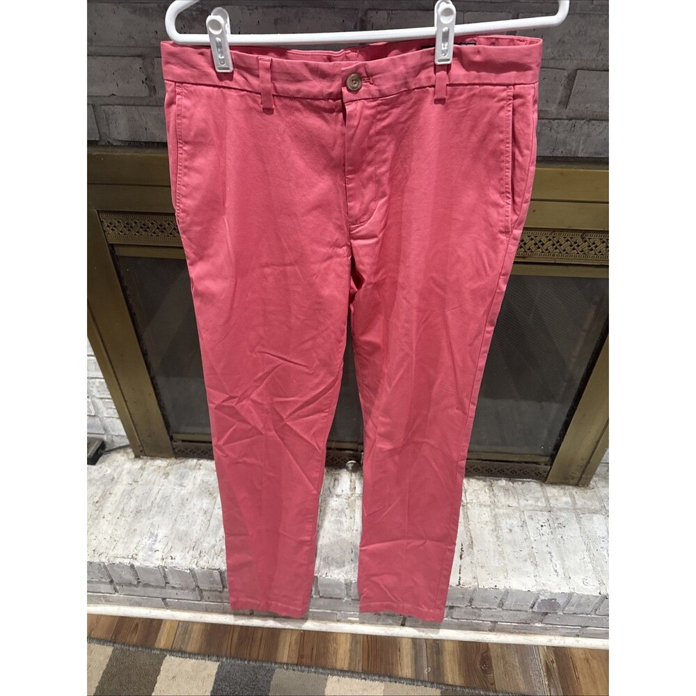 Men’s Vineyard Vines Coral Salmon Pants Size 32x34
